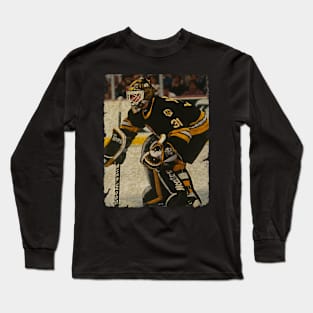 Blaine Lacher, 1996 in  Boston Bruins (4 Shutouts) Long Sleeve T-Shirt